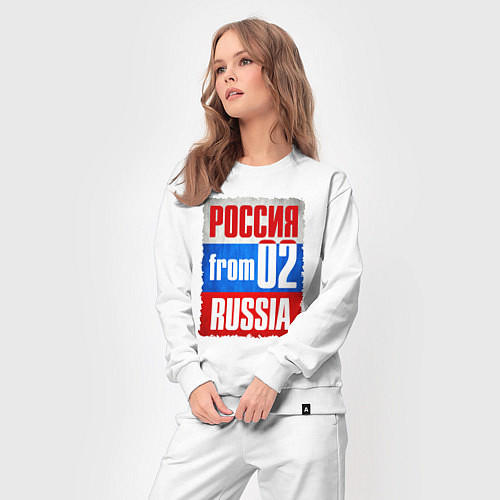 Женский костюм Russia: from 02 / Белый – фото 3
