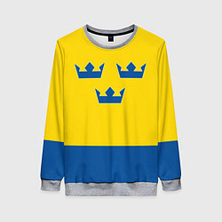 Женский свитшот Сборная Швеции: домашняя форма