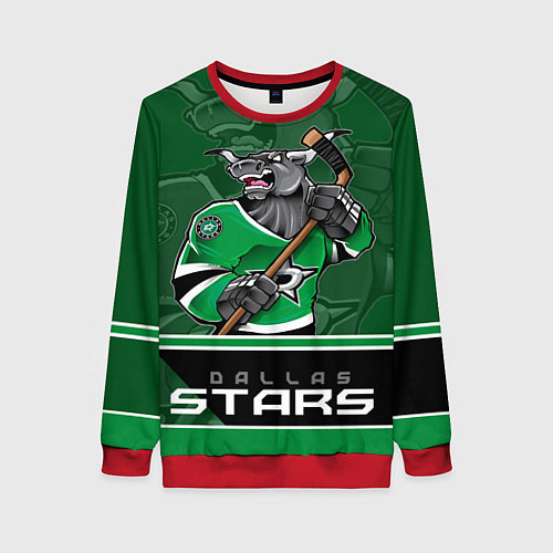 Женский свитшот Dallas Stars / 3D-Красный – фото 1