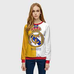 Свитшот женский Real Madrid CF, цвет: 3D-красный — фото 2