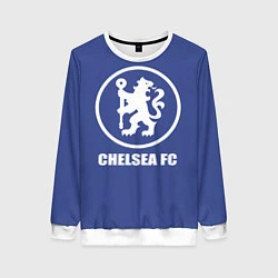 Свитшот женский Chelsea FC, цвет: 3D-белый