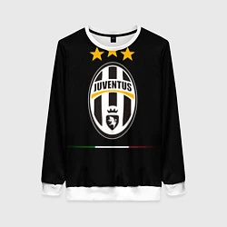 Свитшот женский Juventus: 3 stars, цвет: 3D-белый