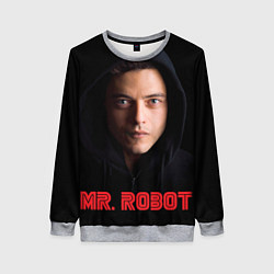 Свитшот женский Mr. Robot, цвет: 3D-меланж