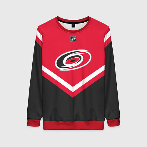 Женский свитшот NHL: Carolina Hurricanes / 3D-Красный – фото 1