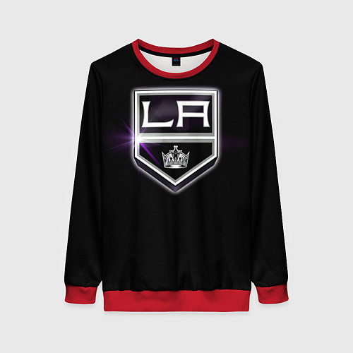 Женский свитшот Los Angeles Kings / 3D-Красный – фото 1