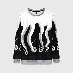 Свитшот женский Octopus, цвет: 3D-меланж