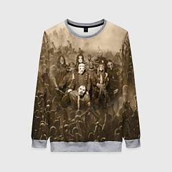 Свитшот женский Slipknot Sepia, цвет: 3D-меланж