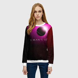 Свитшот женский No Mans Sky, цвет: 3D-белый — фото 2