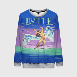 Свитшот женский Led Zeppelin: Angel, цвет: 3D-меланж