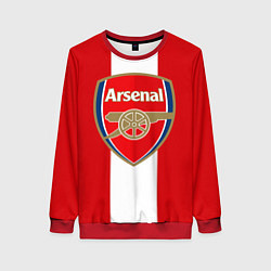 Свитшот женский Arsenal FC: Red line, цвет: 3D-красный