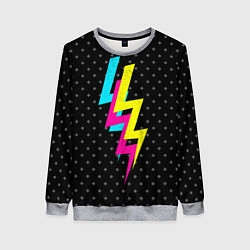 Свитшот женский Electrico, цвет: 3D-меланж