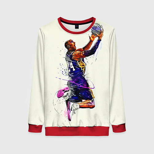 Женский свитшот Kobe Bryant / 3D-Красный – фото 1