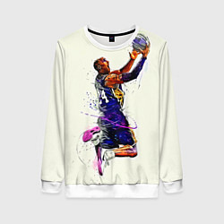 Свитшот женский Kobe Bryant, цвет: 3D-белый