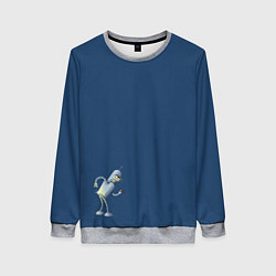 Свитшот женский Bender F, цвет: 3D-меланж