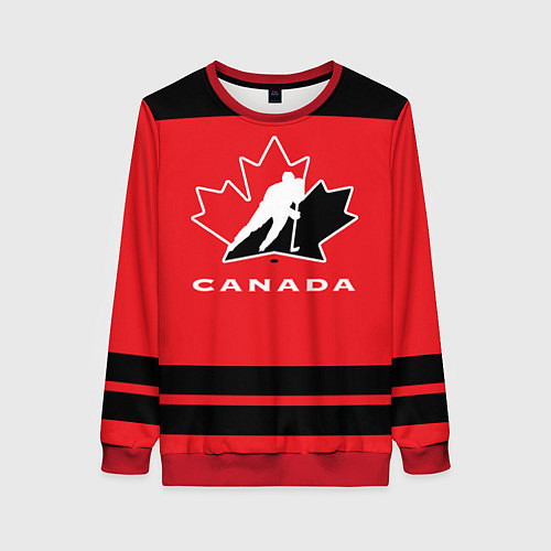 Женский свитшот Canada Team / 3D-Красный – фото 1
