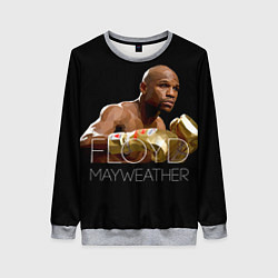 Свитшот женский Floyd Mayweather, цвет: 3D-меланж