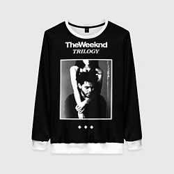 Свитшот женский The Weeknd: Trilogy, цвет: 3D-белый