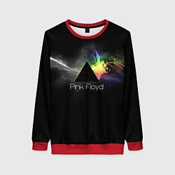 Свитшот женский Pink Floyd Logo, цвет: 3D-красный