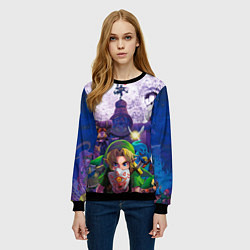 Свитшот женский The Legend of Zelda, цвет: 3D-черный — фото 2