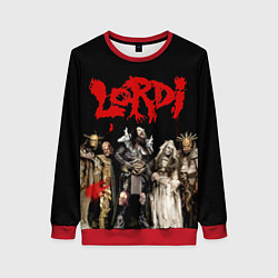 Свитшот женский LORDI, цвет: 3D-красный