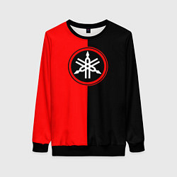 Свитшот женский Yamaha, цвет: 3D-черный