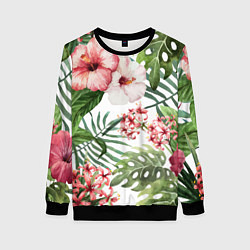 Свитшот женский Таинственный остров, цвет: 3D-черный