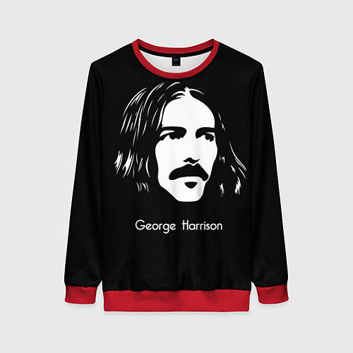 Женский свитшот George Harrison: Mono / 3D-Красный – фото 1