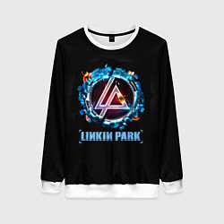 Свитшот женский Linkin Park: Engine, цвет: 3D-белый
