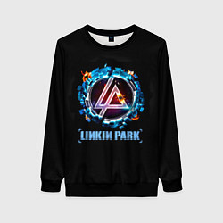 Свитшот женский Linkin Park: Engine, цвет: 3D-черный