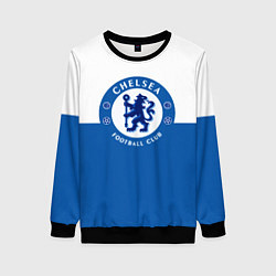 Свитшот женский Chelsea FC: Duo Color, цвет: 3D-черный