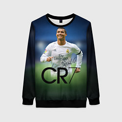 Свитшот женский CR7, цвет: 3D-черный