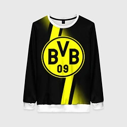 Свитшот женский FC Borussia Dortmund: Storm, цвет: 3D-белый