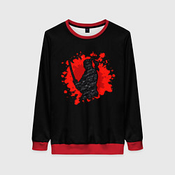 Женский свитшот Японский самурай