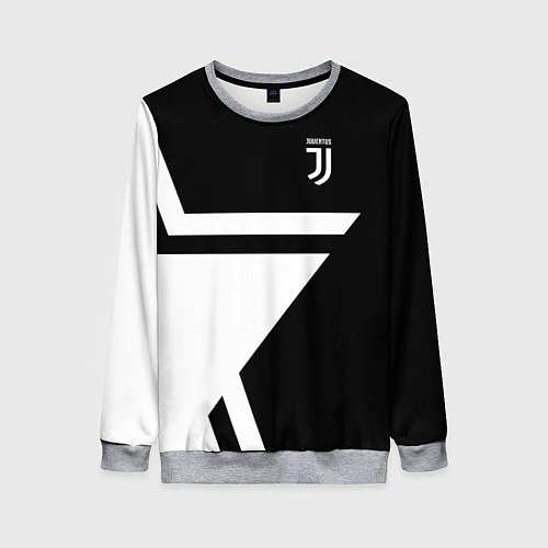 Женский свитшот FC Juventus: Star / 3D-Меланж – фото 1