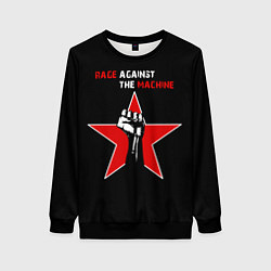 Свитшот женский Rage Against the Machine - star, цвет: 3D-черный