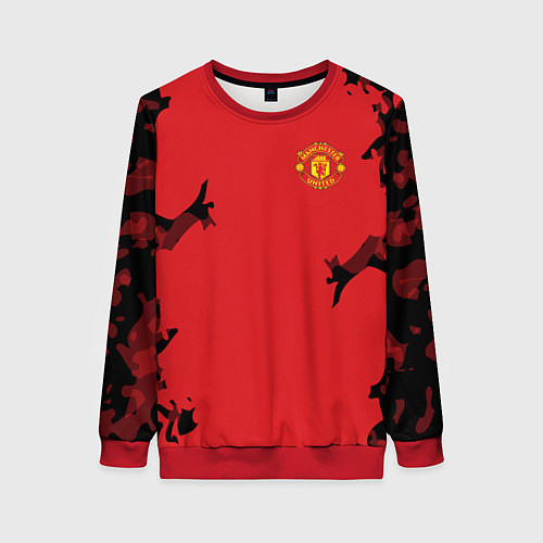 Женский свитшот FC Manchester United: Red Original / 3D-Красный – фото 1