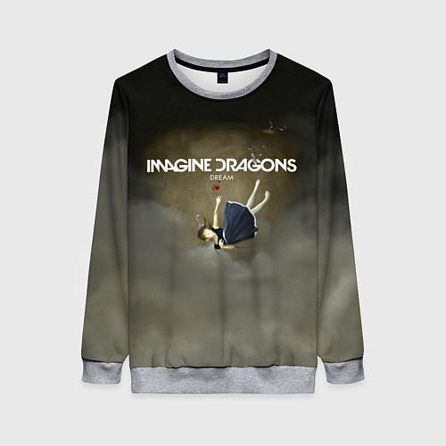 Женский свитшот Imagine Dragons: Dream / 3D-Меланж – фото 1