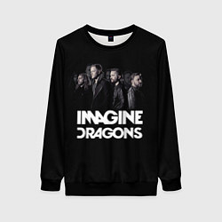 Свитшот женский Imagine Dragons: Boy Band, цвет: 3D-черный