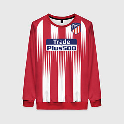 Свитшот женский FC Atletico Madrid: Griezmann Home 18/19, цвет: 3D-красный