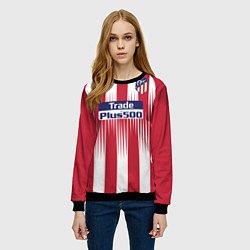 Свитшот женский FC Atletico Madrid: Griezmann Home 18/19, цвет: 3D-черный — фото 2