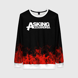 Женский свитшот Asking Alexandria: Flame