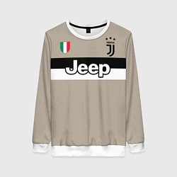 Свитшот женский FC Juventus: Away 18/19, цвет: 3D-белый