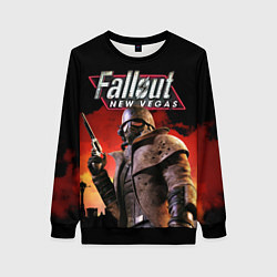 Свитшот женский Fallout: New Vegas, цвет: 3D-черный