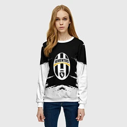 Свитшот женский FC Juventus, цвет: 3D-белый — фото 2