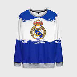 Свитшот женский Real Madrid FC, цвет: 3D-меланж