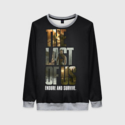 Свитшот женский Endure and Survive, цвет: 3D-меланж