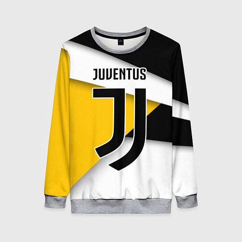 Женский свитшот FC Juventus / 3D-Меланж – фото 1