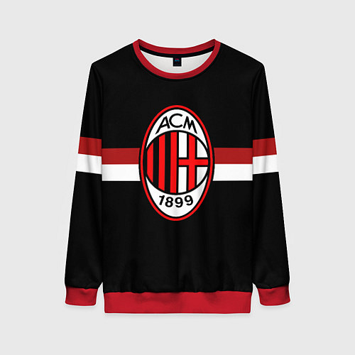 Женский свитшот AC Milan 1899 / 3D-Красный – фото 1