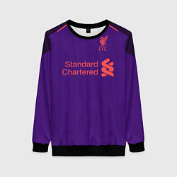 Свитшот женский FC Liverpool: Salah Away 18/19, цвет: 3D-черный