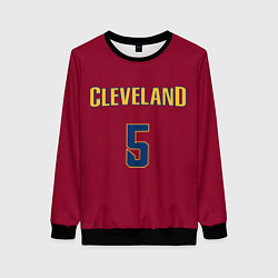 Свитшот женский Cleveland Cavaliers: Smith JR 5, цвет: 3D-черный